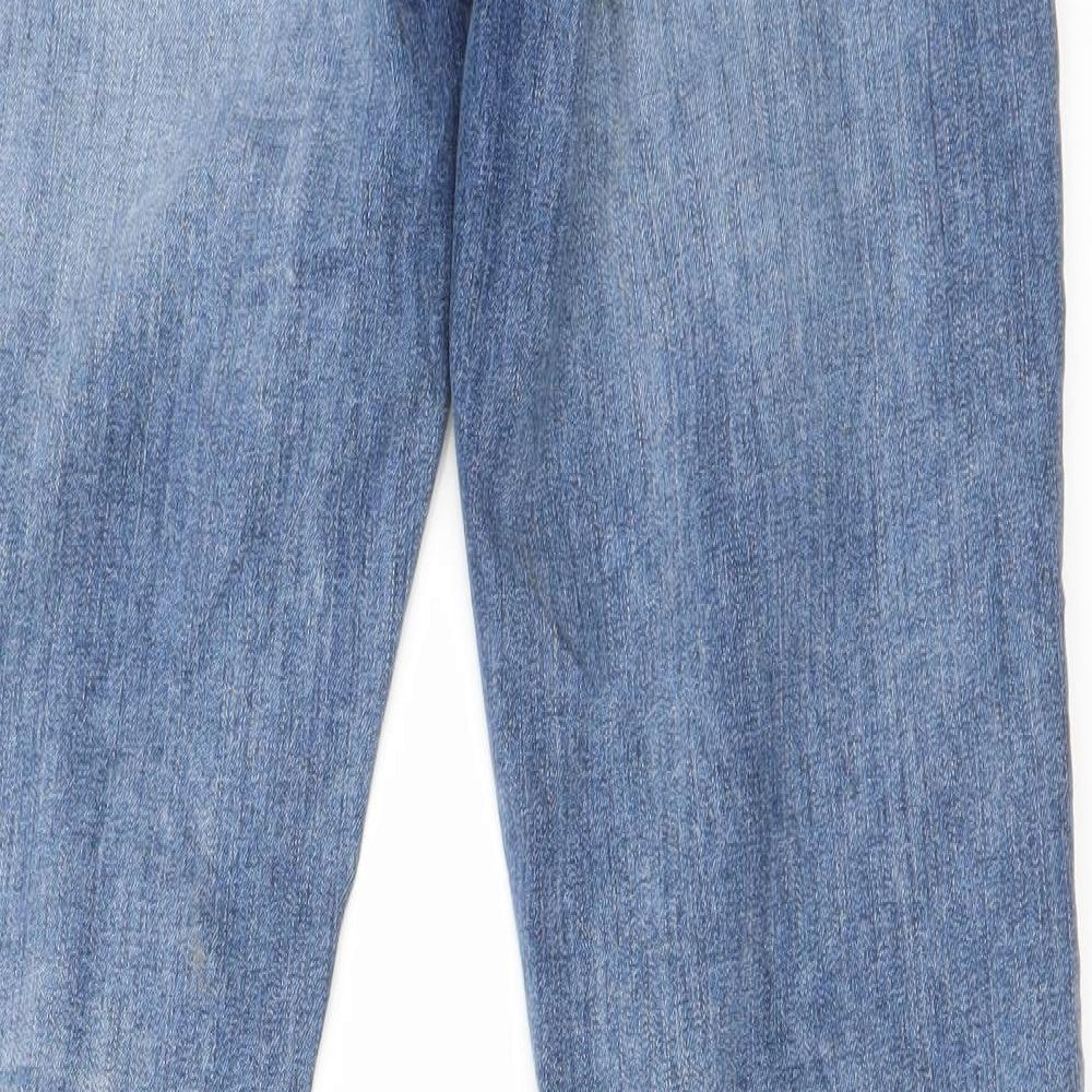 bloomin marvellous Womens Blue Straight Jeans Size 10 L26 in