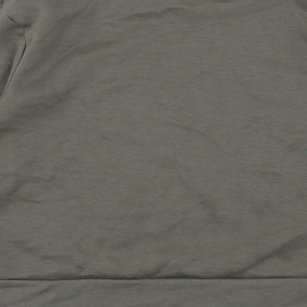 Primark Womens Green Jersey Pullover Sweatshirt Size 6 - New York