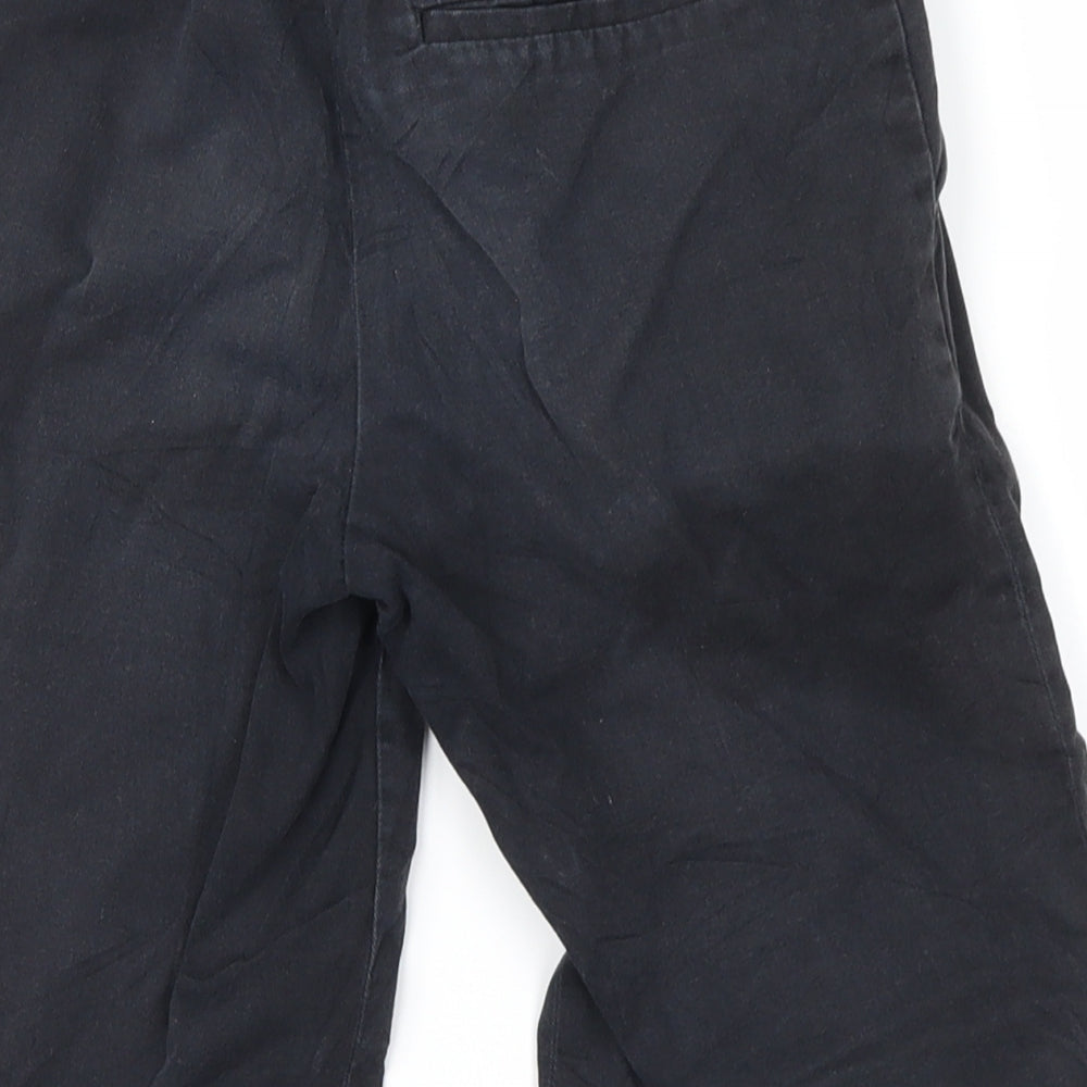 Marks and Spencer Boys Black Cargo Shorts Size 8-9 Years