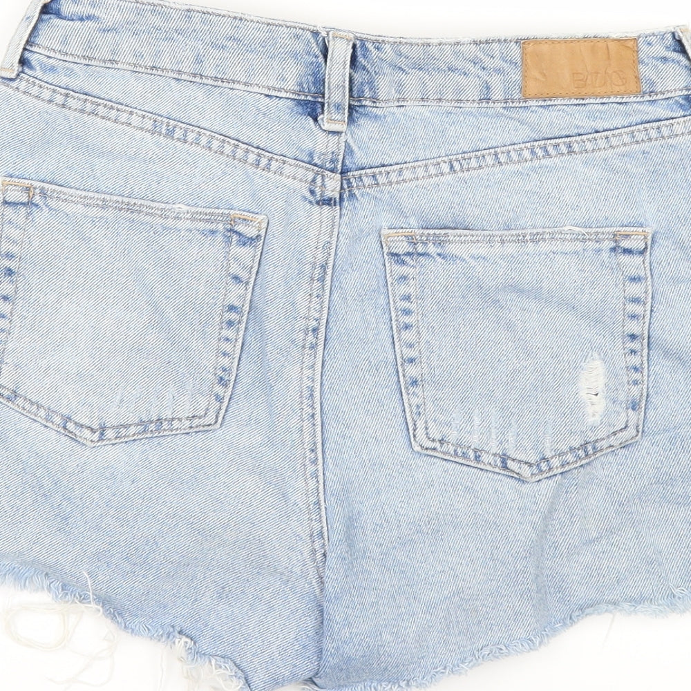 BDG Womens Blue Denim Cut-Off Shorts Size S