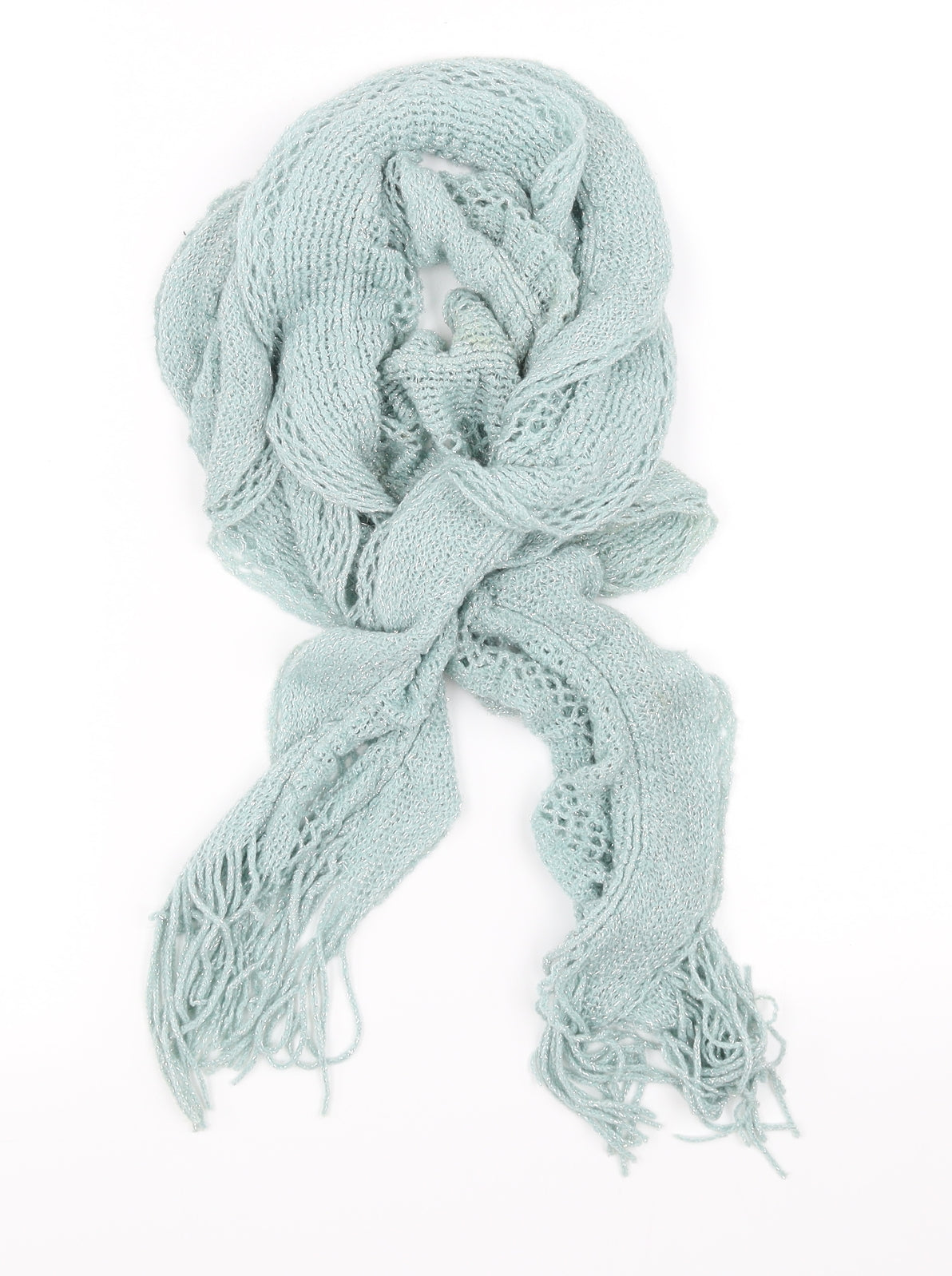 Preworn Womens Black Scarf
