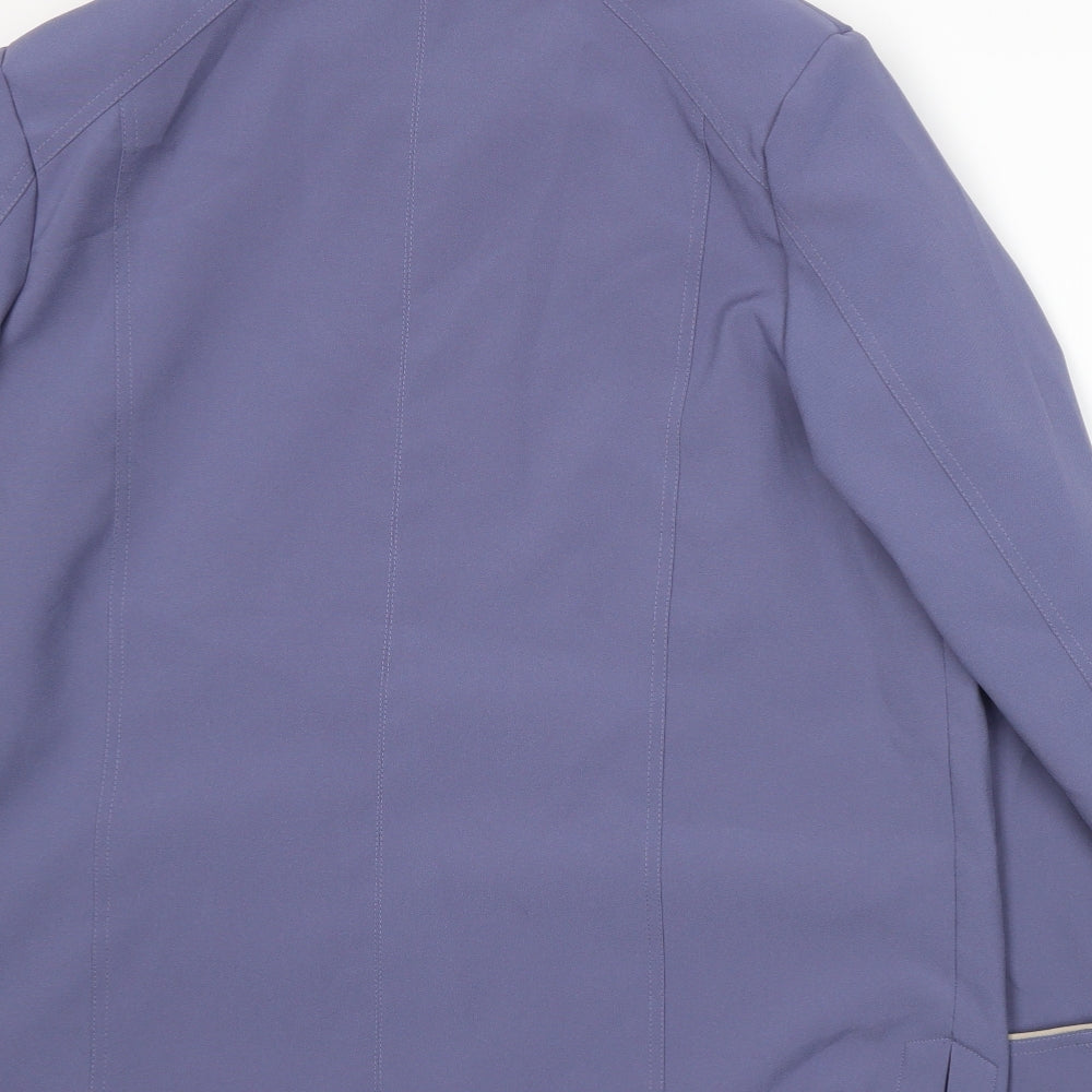 Amalina Womens Purple Jacket Size 18