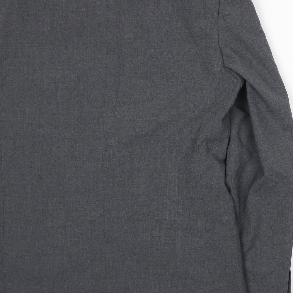 Preworn Mens Grey Jacket Suit Jacket Size XL