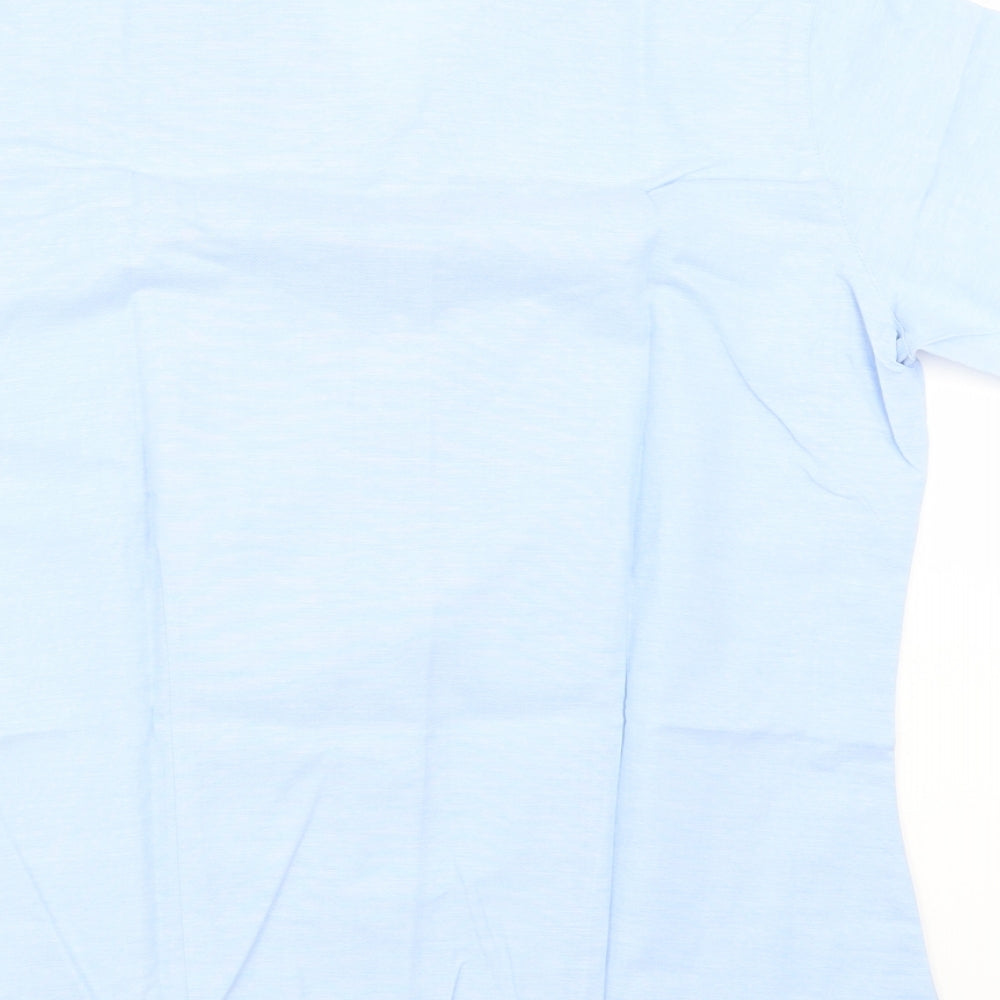 Truetex Girls Blue Basic Button-Up Size 12-13 Years - SCHOOL