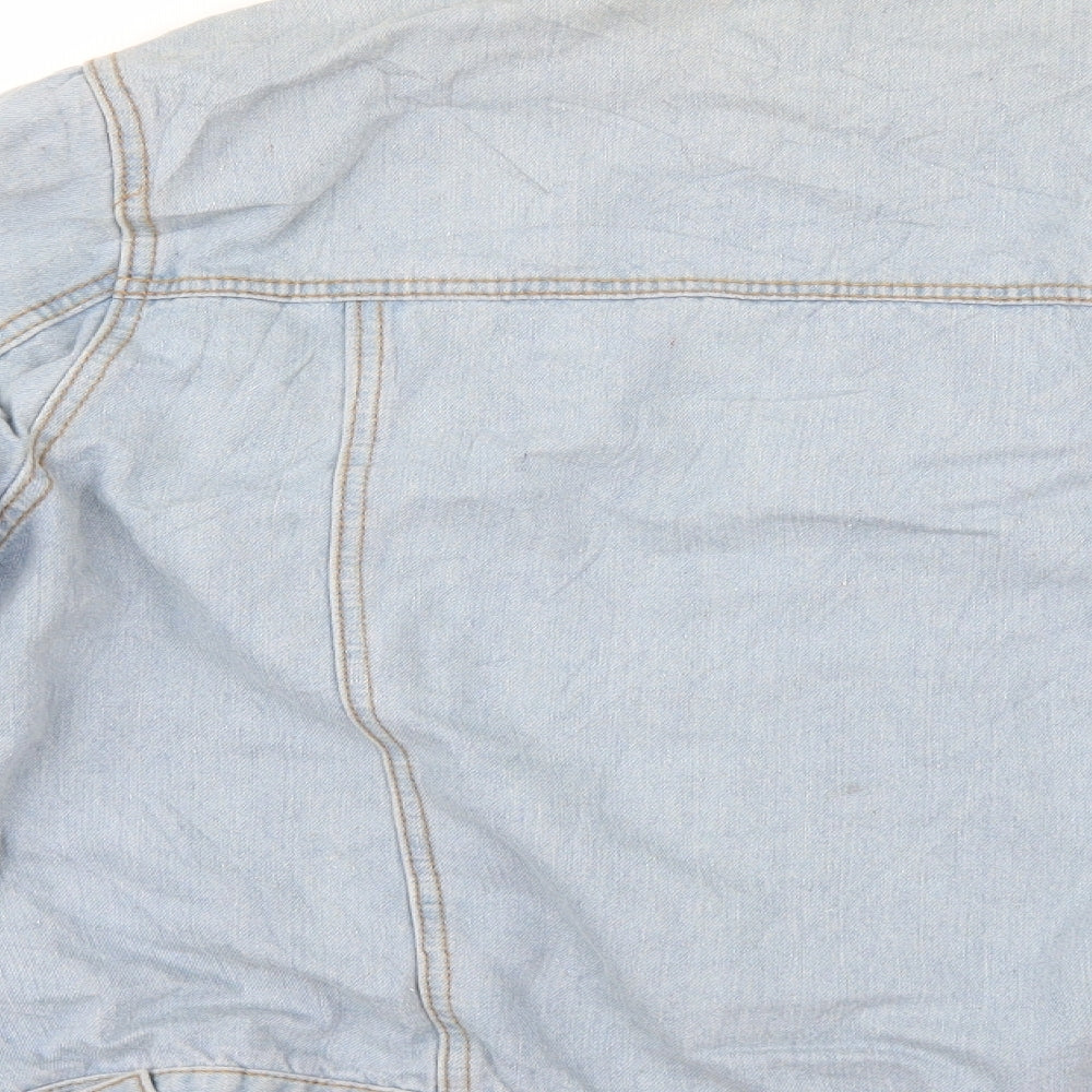 Cotton Traders Womens Blue Denim Jacket Size 22