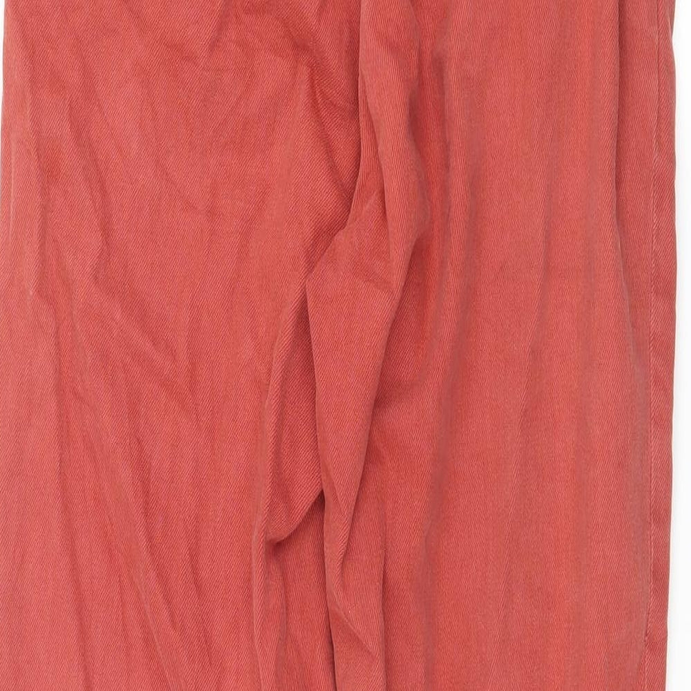 Denim & Co. Womens Red Denim Bootcut Jeans Size 8 L26 in
