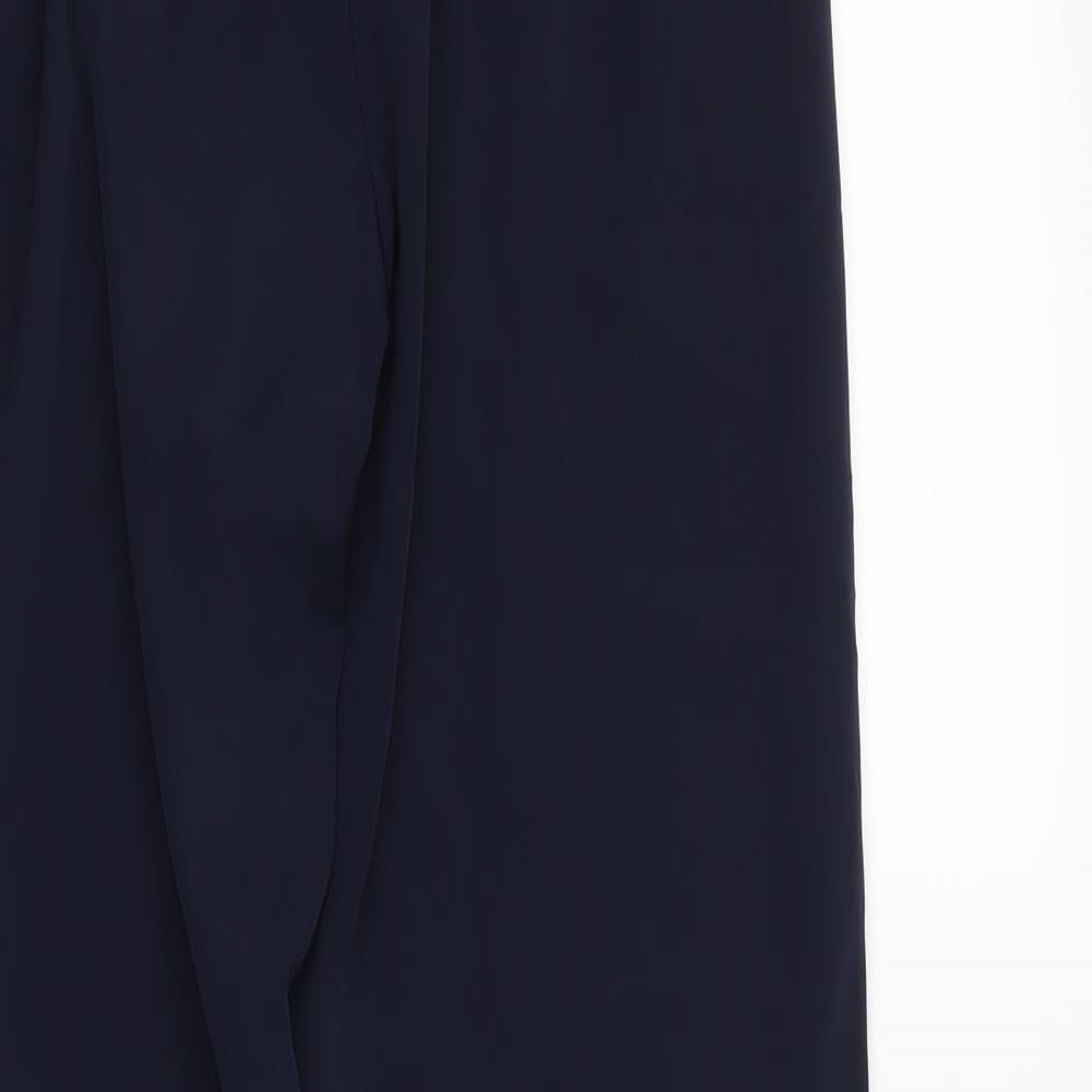 Missguided Womens Blue Dress Pants Trousers Size 6 L27 in