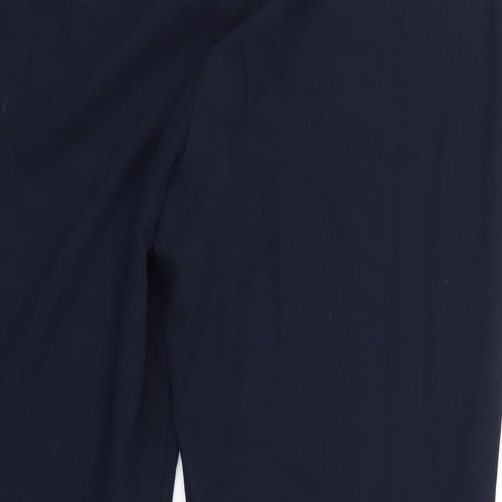 George Womens Blue Trousers Size 14 L28 in