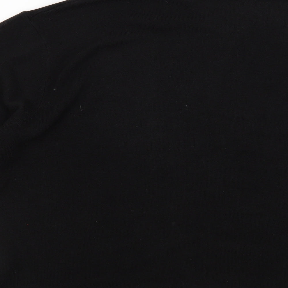 Sarah Hamilton Womens Black Cardigan Jumper Size L