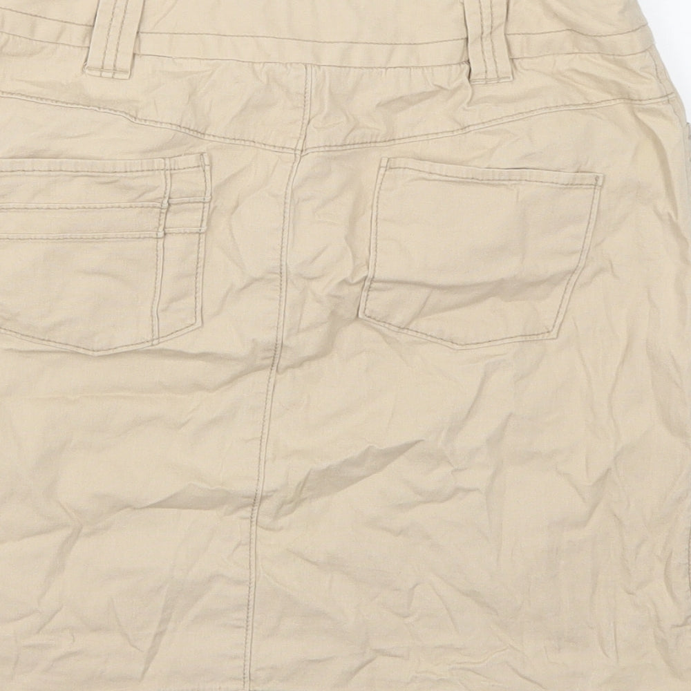 U2 Ladies Womens Brown A-Line Skirt