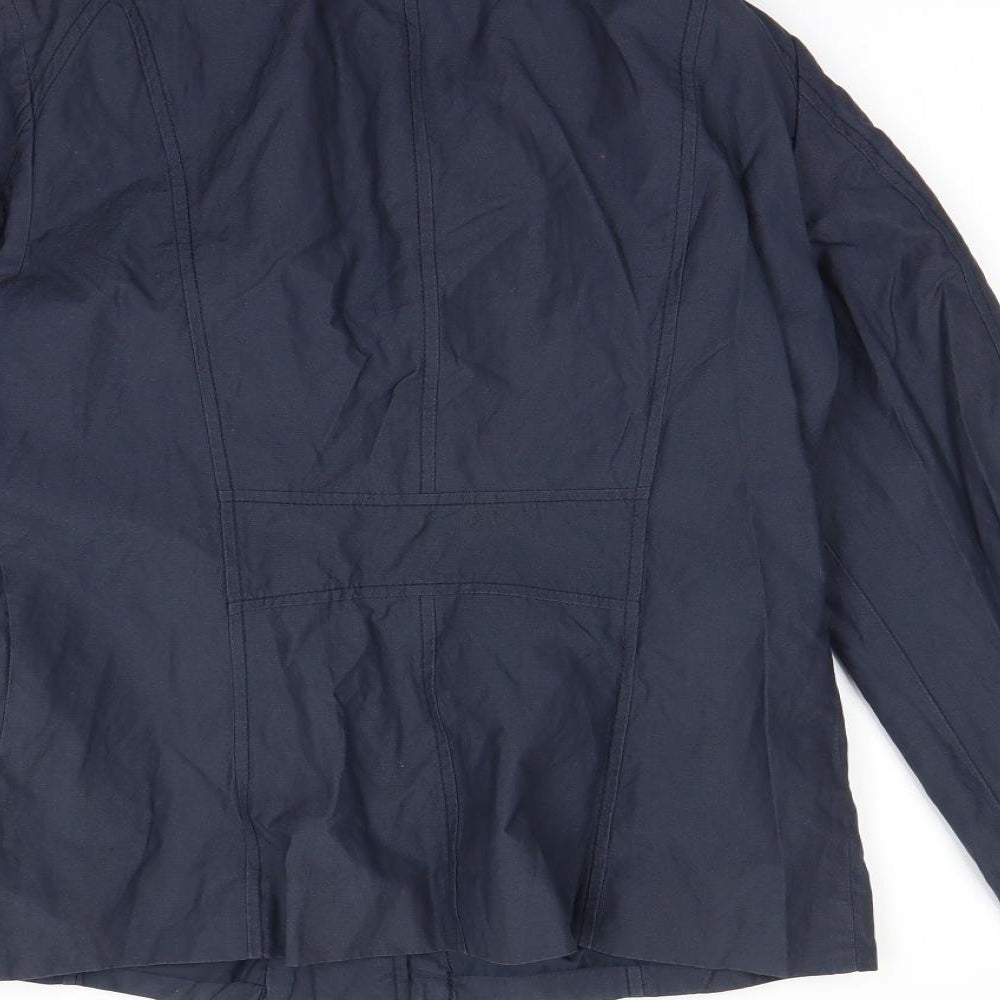 H&M Womens Blue Jacket Size 8