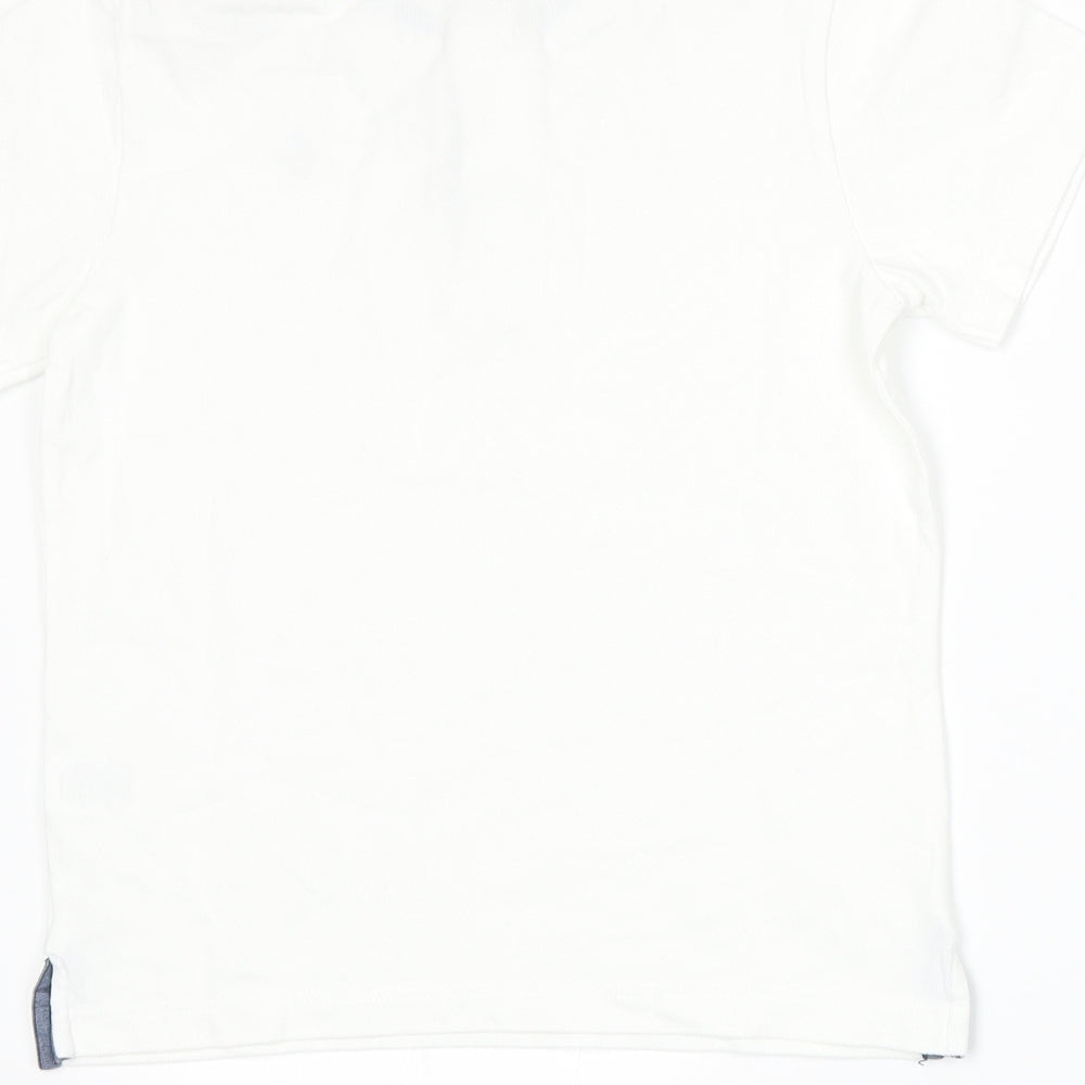 Gymboree Boys White Basic Polo Size S