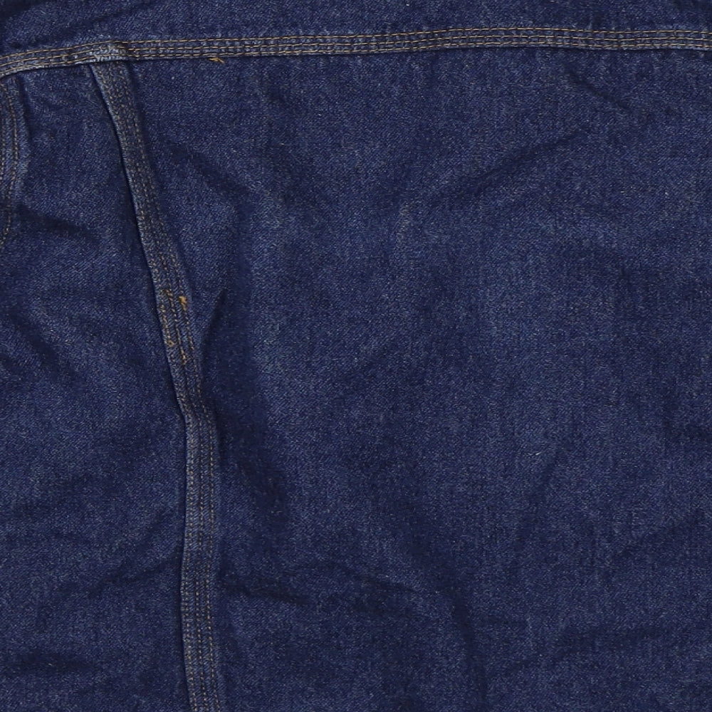 Adams Girls Blue Denim Jacket Size 9 Years