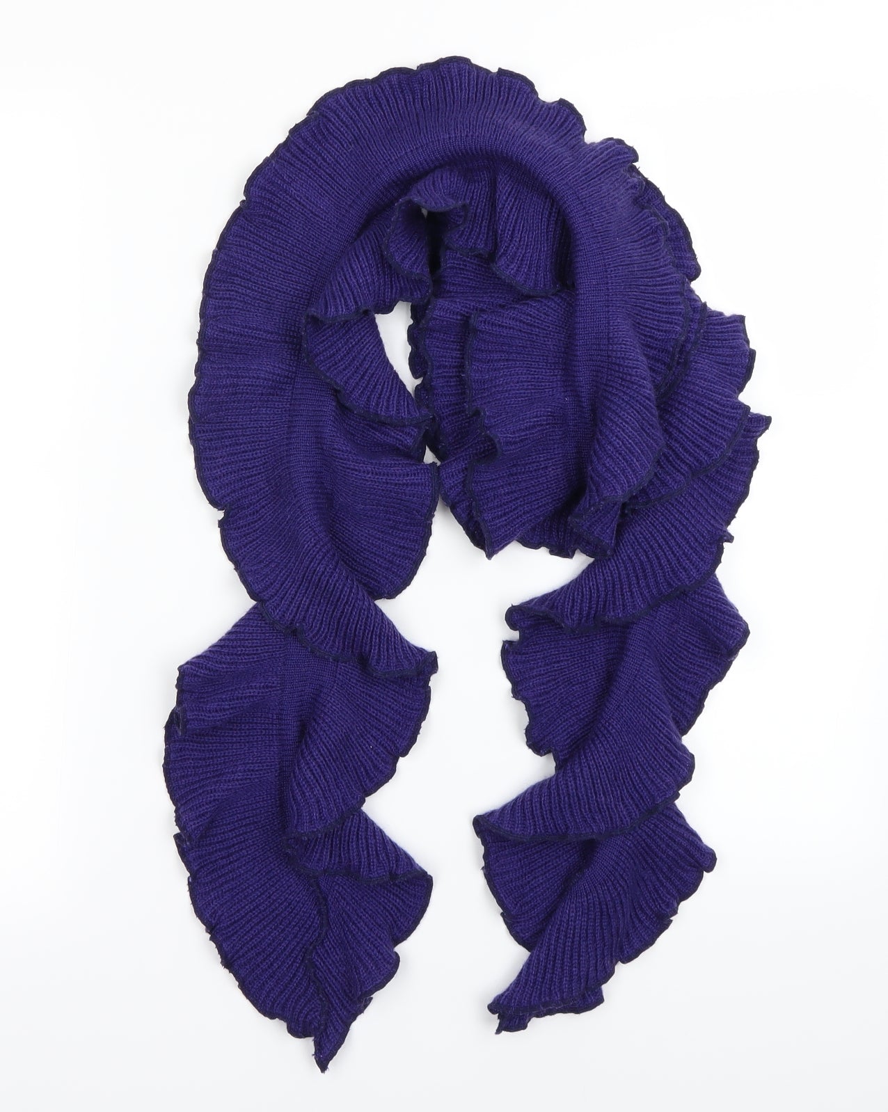 Preworn Womens Purple Scarf
