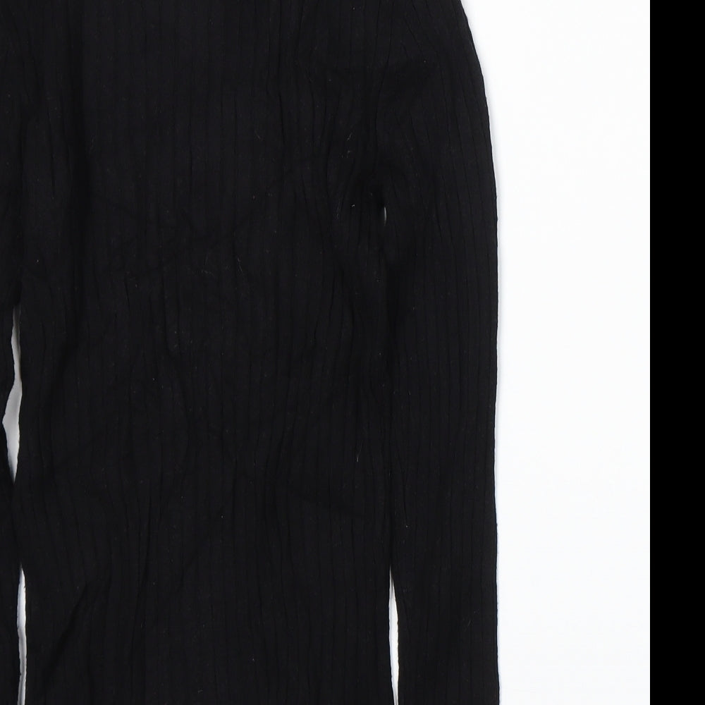 Primark Womens Black Pullover Jumper Size S
