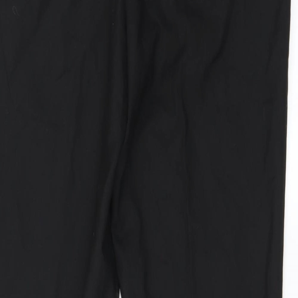 H&M Womens Black Trousers Size 10 L26 in