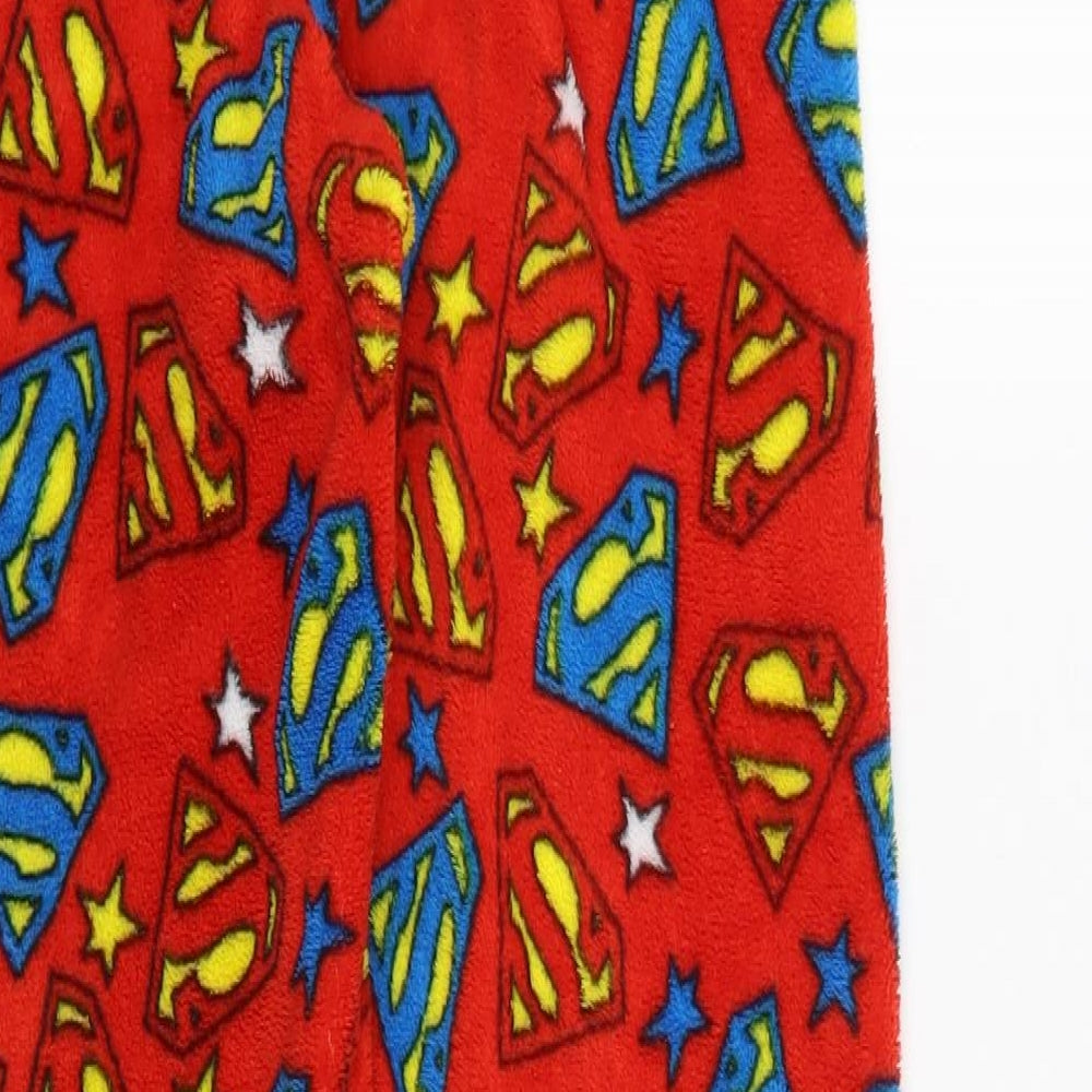 Primark Boys Red Solid Pyjama Pants Size 11-12 Years - Superman