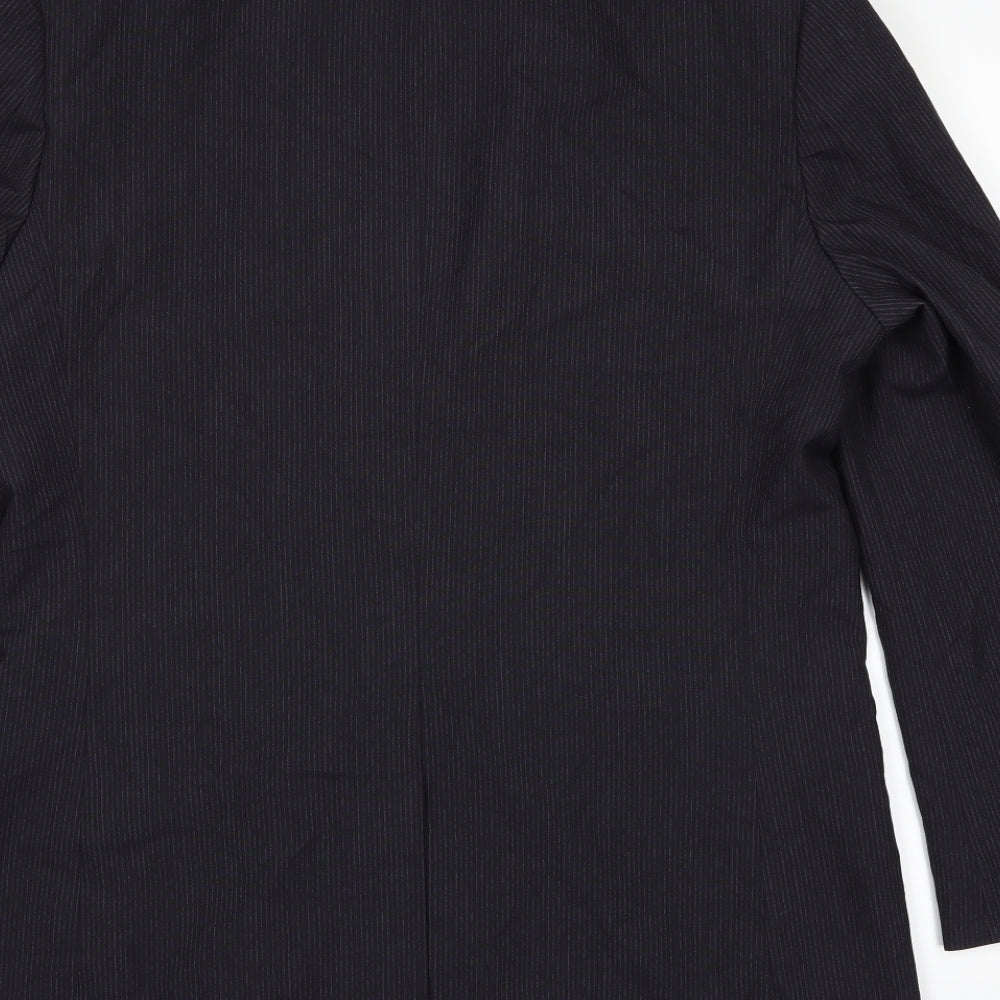 F&F Mens Black Jacket Suit Jacket Size 40