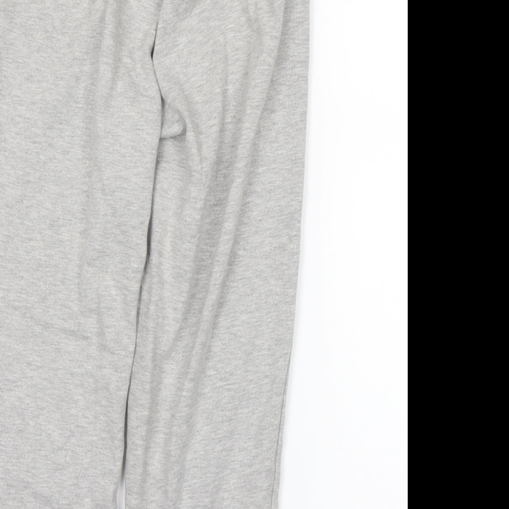 Very Womens Grey Sweatpants Trousers Size 8 L20 in