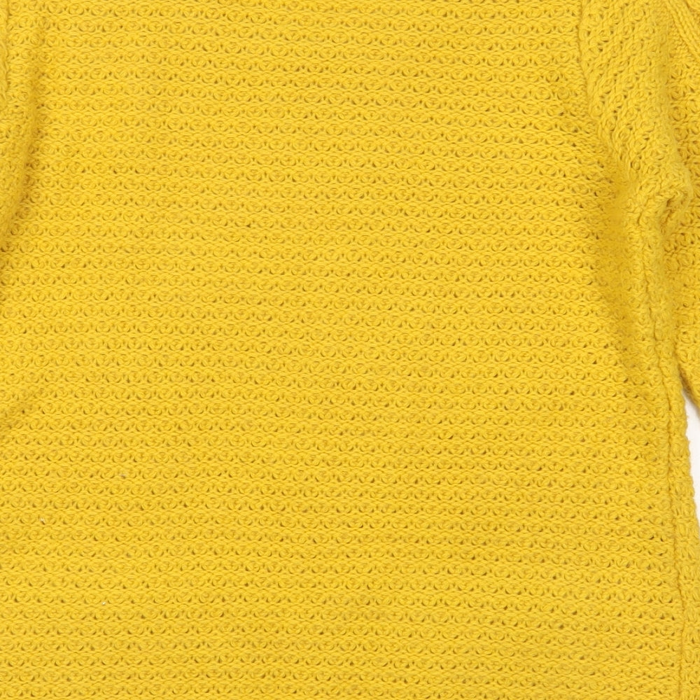 NEXT Womens Yellow Pullover Jumper Size 10
