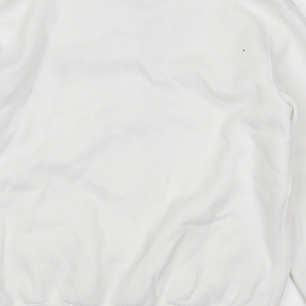 collection Womens White Cardigan Jumper Size S