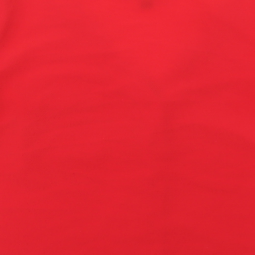 New Look Womens Red Basic Blouse Size 12