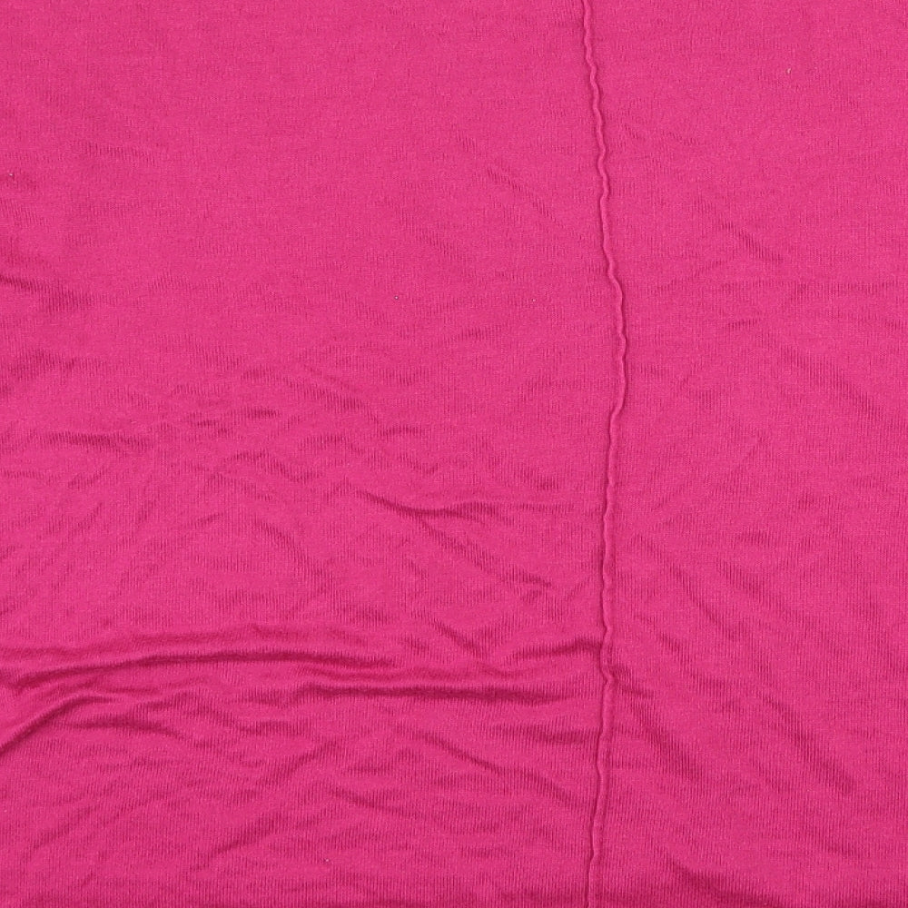 George Womens Pink Knit Pullover Jumper Size 16
