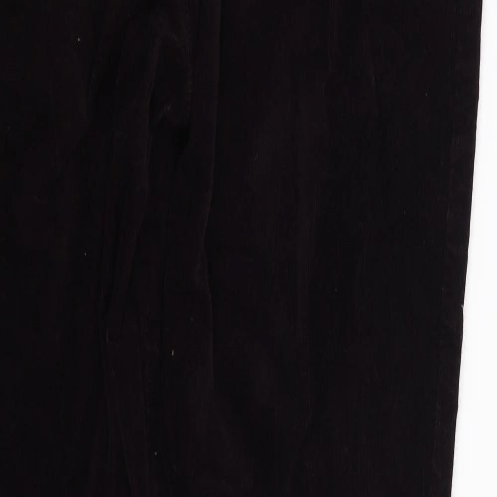 m&s Womens Purple Trousers Size 14 L30 in