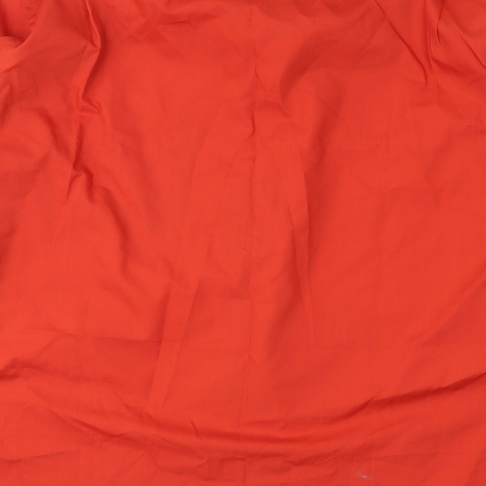 Armando Mens Red Button-Up Size 40