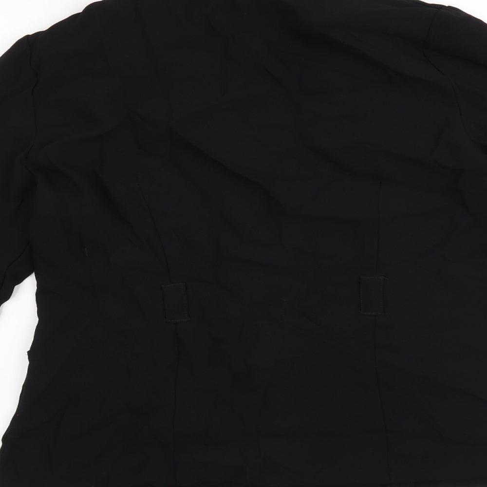 Wallis Womens Black Jacket Blazer Size 10