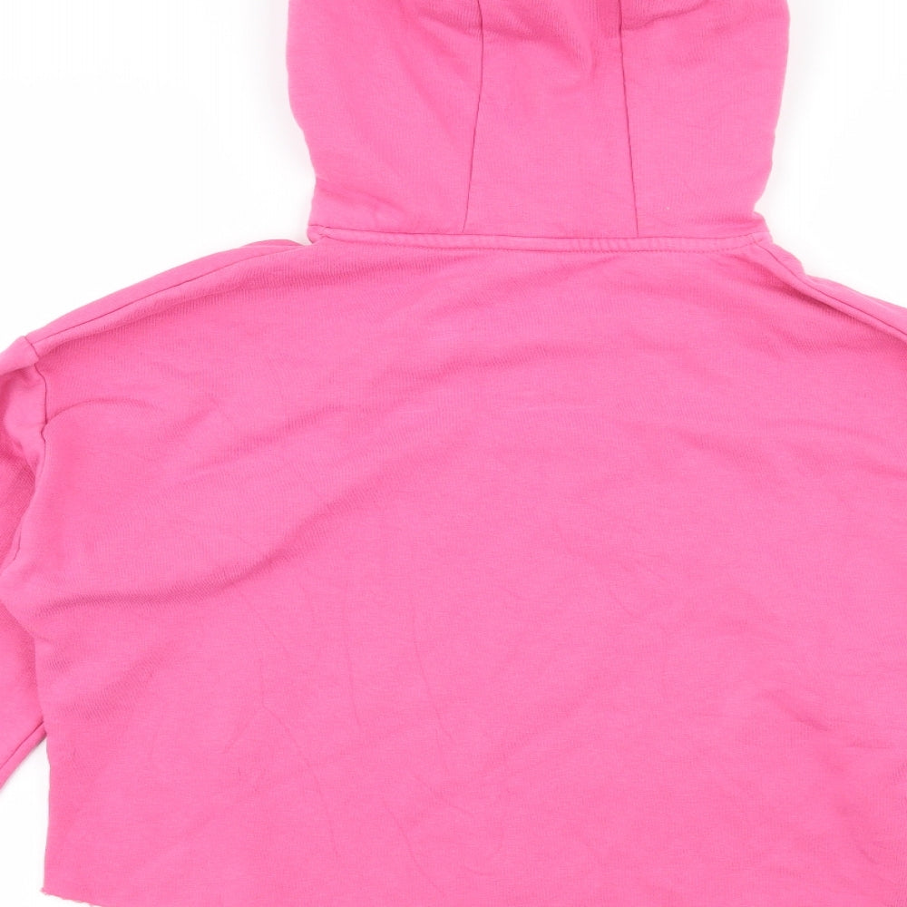 George Womens Pink Jersey Pullover Hoodie Size S