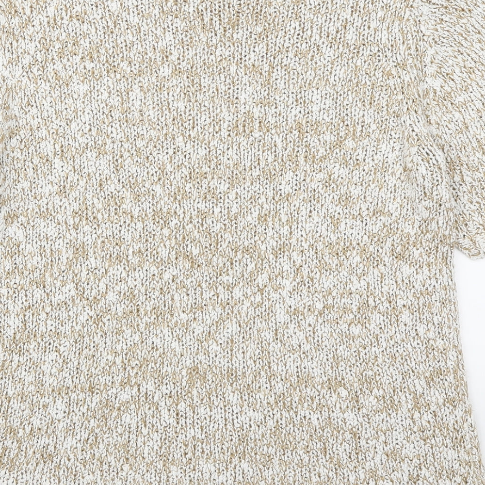 Damart Womens Beige Pullover Jumper Size 14