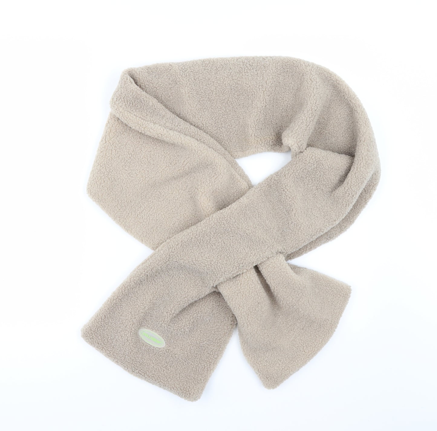 COLLUSION Unisex Beige Scarf