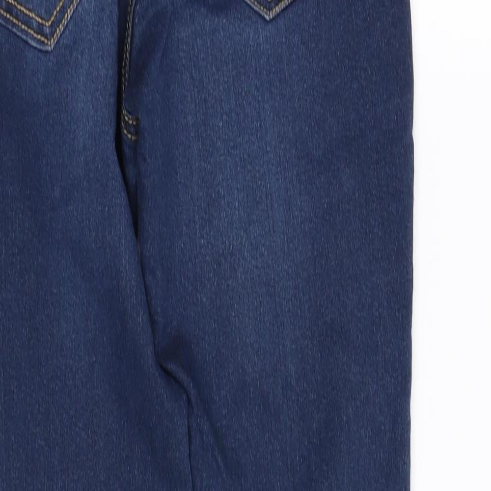 H&M Womens Blue Skinny Jeans Size 8 L30 in