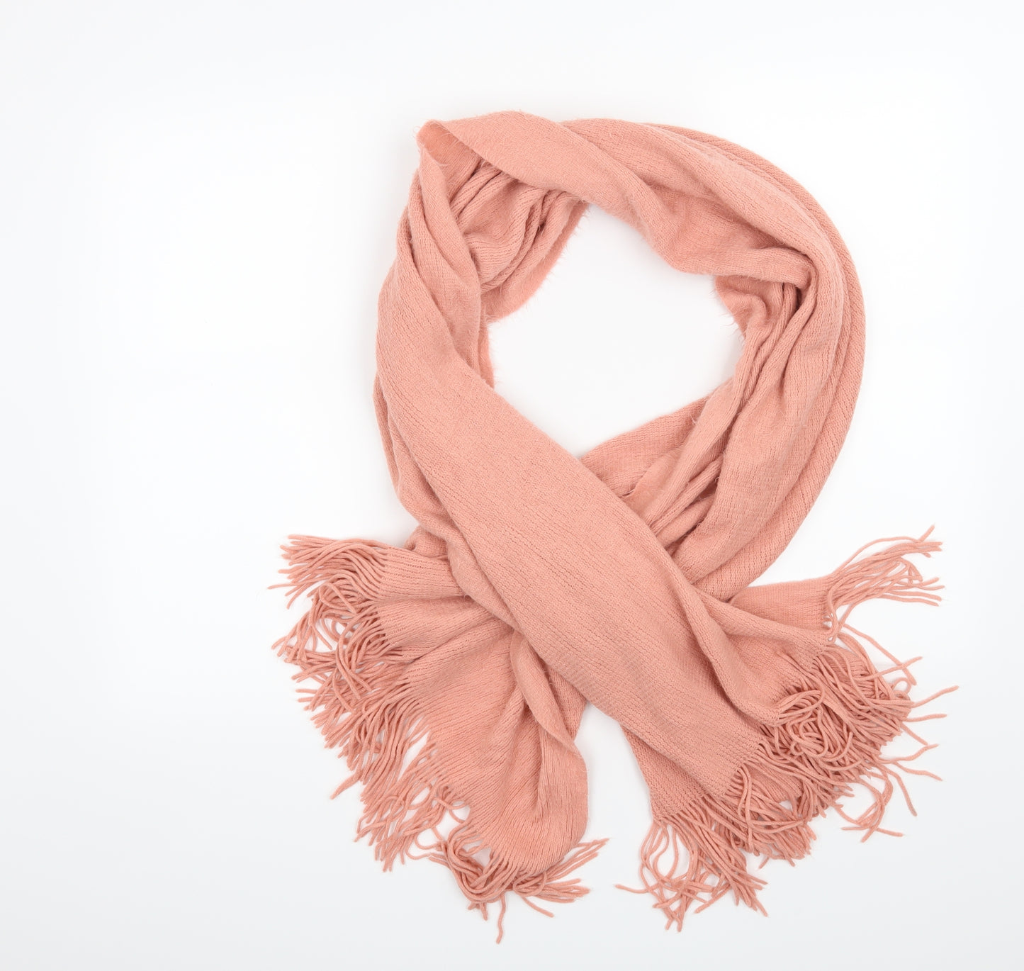 Preworn Womens Pink Scarf