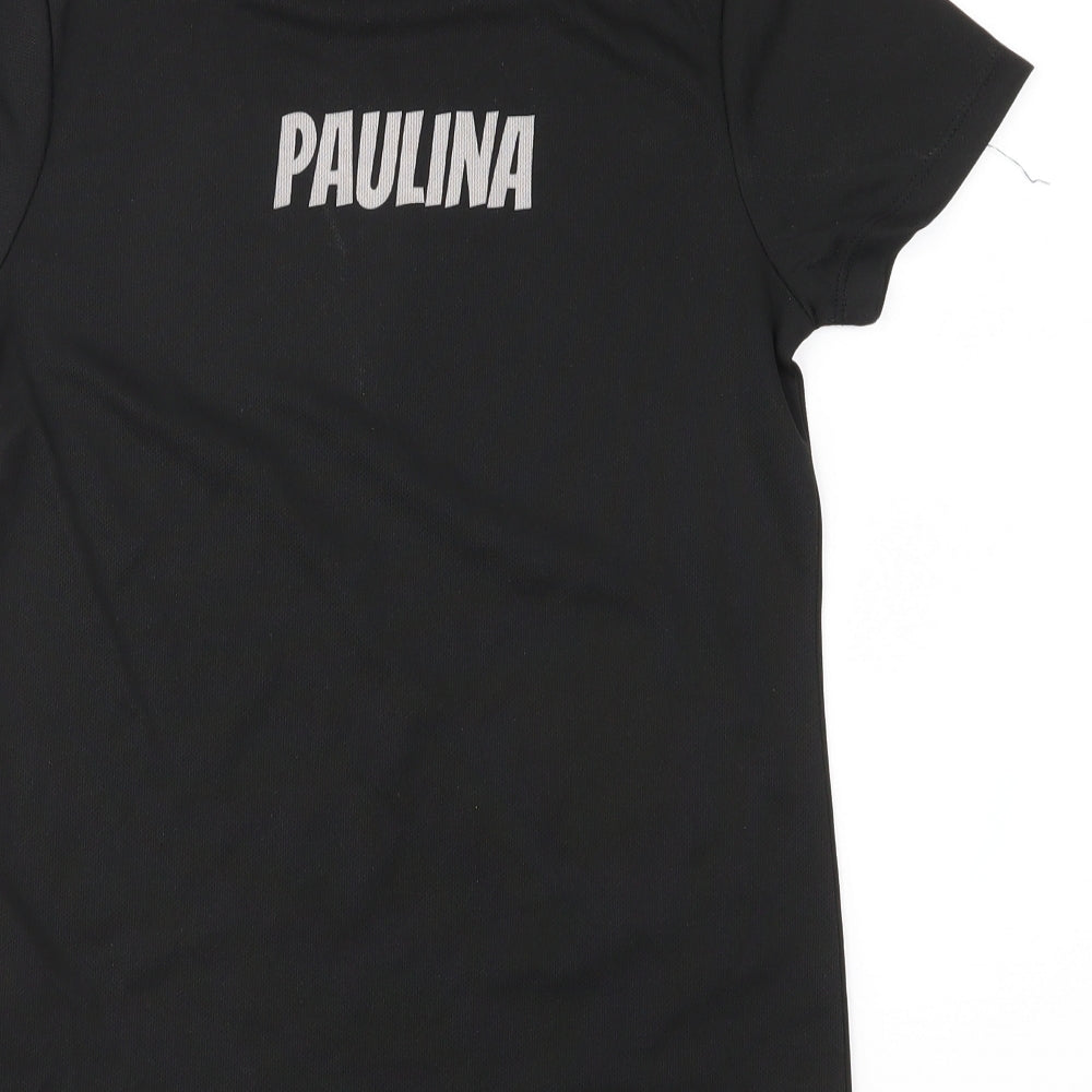 Zumba Womens Black Basic T-Shirt Size XS