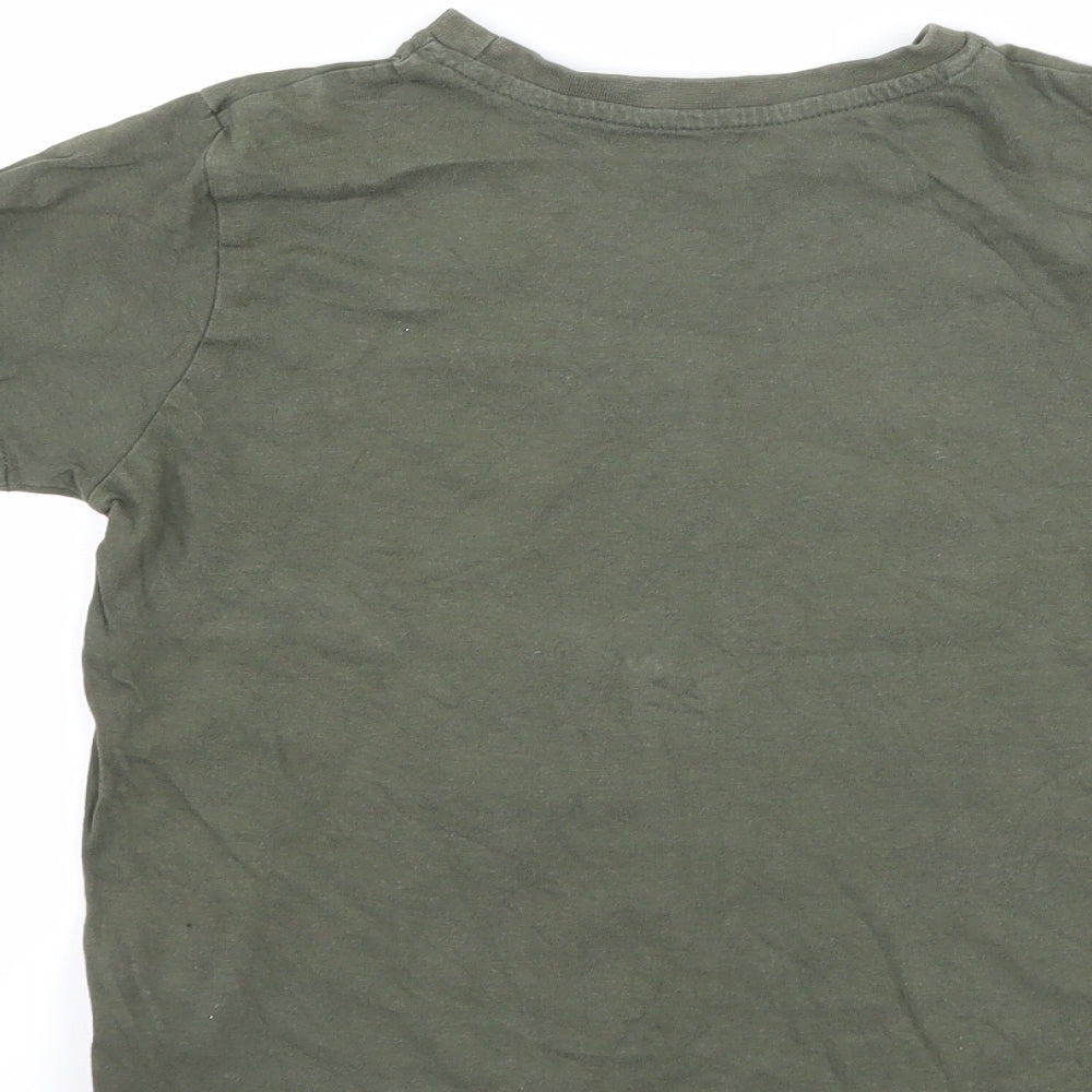 Primark Boys Green Basic T-Shirt Size 6-7 Years - Venice Beach California