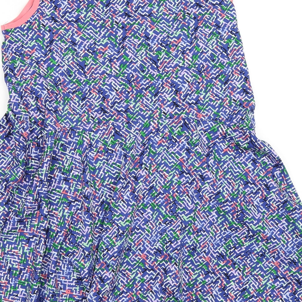 French Connection Girls Blue Basic Blouse Size 14-15 Years