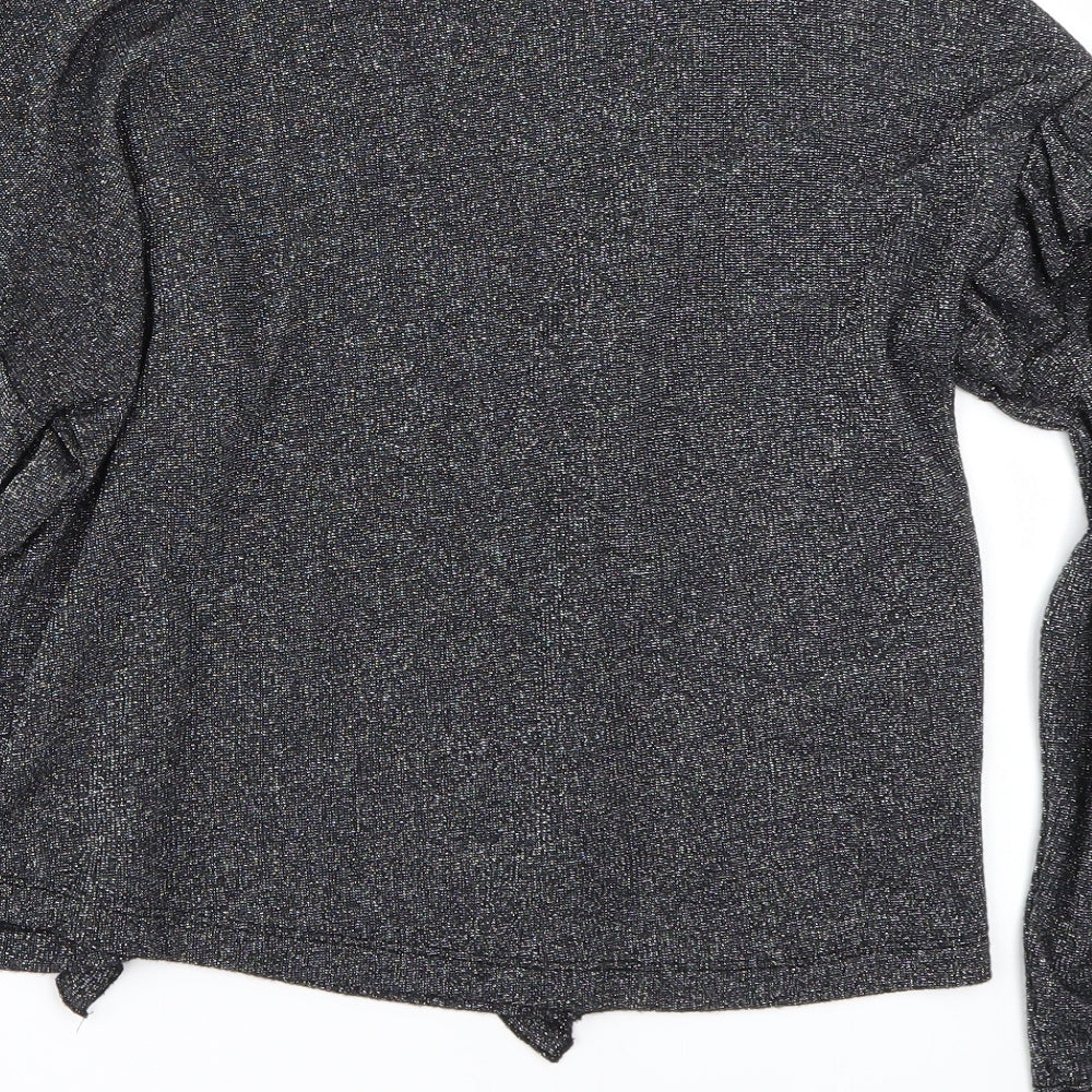 New Look Womens Grey Basic T-Shirt Size S