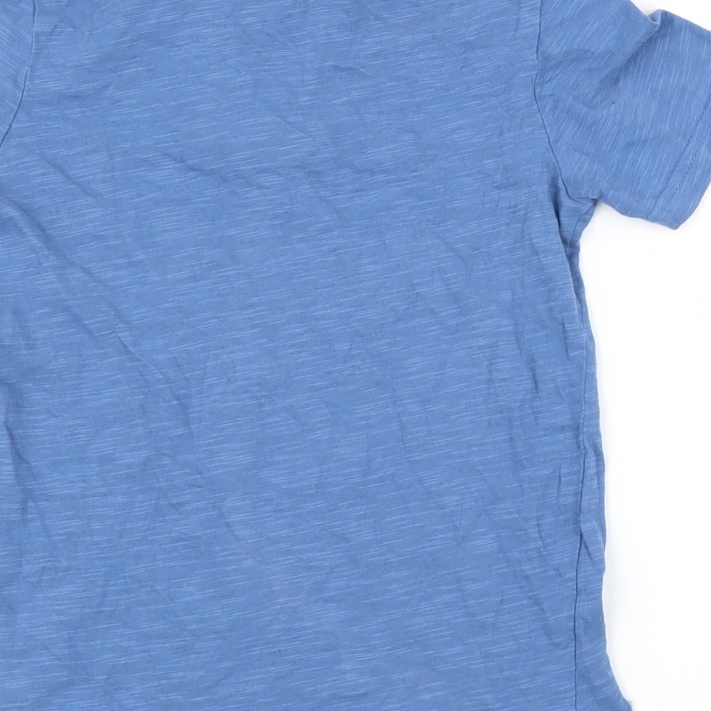 Palomino Boys Blue Basic T-Shirt Size 5-6 Years
