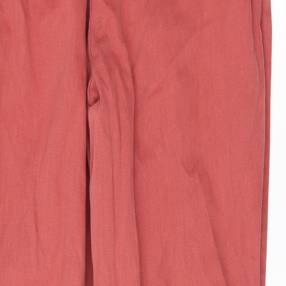 DenimCo Womens Red Skinny Jeans Size 12 L27 in