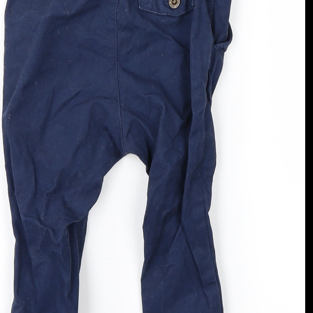 H&M Baby Blue Cargo Jeans Size 6-9 Months