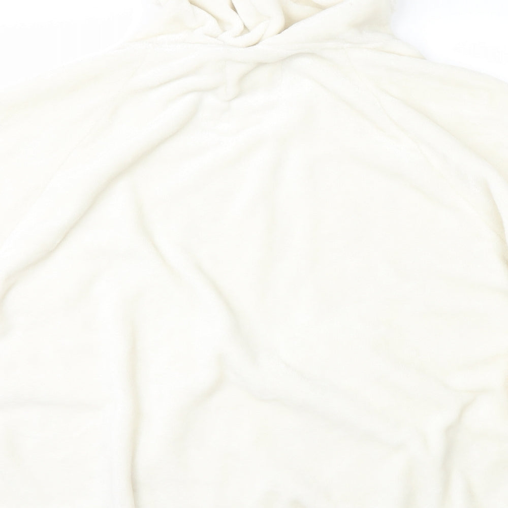 F&F Womens White Overcoat Coat Size S