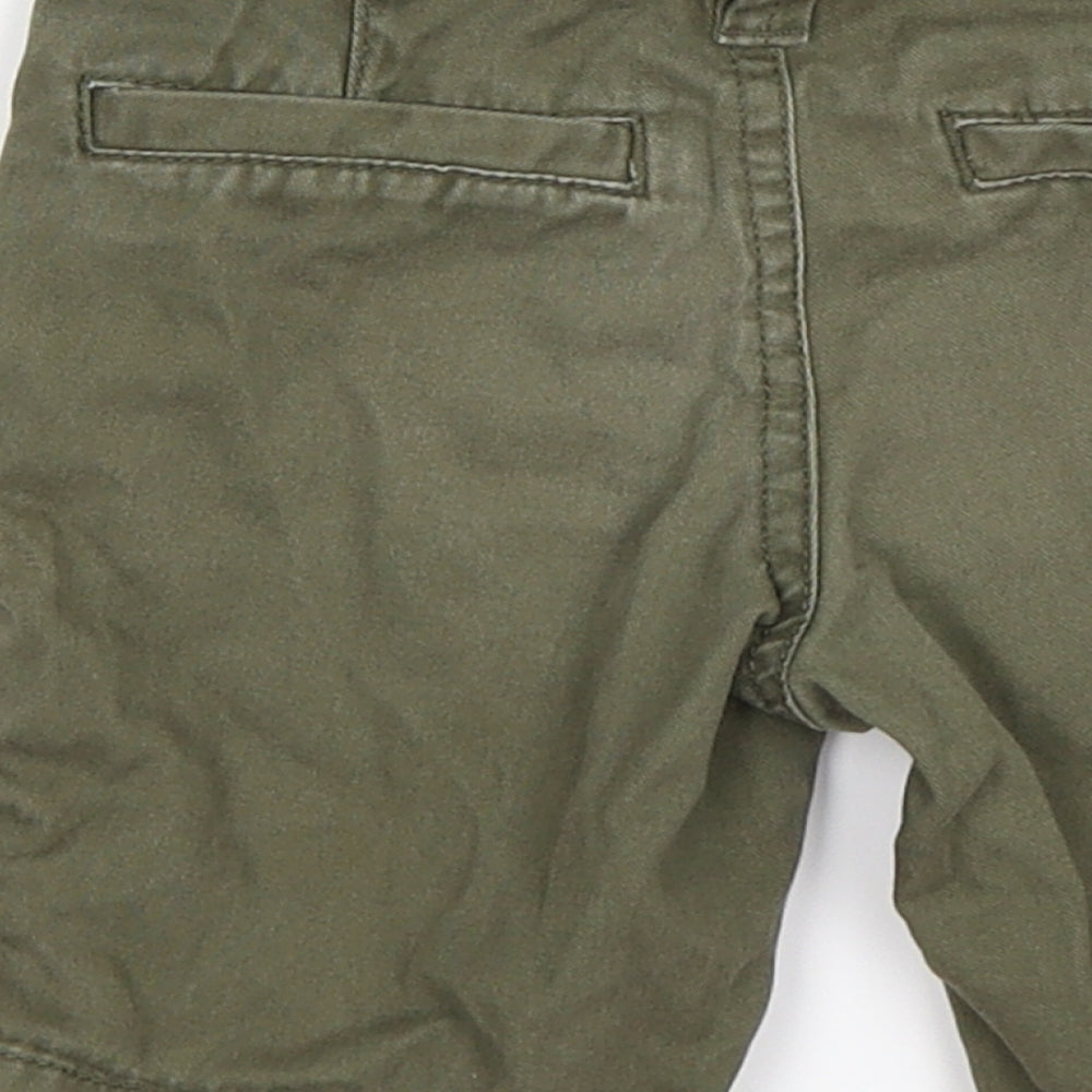 denim co Boys Green Denim Chino Shorts Size 2-3 Years
