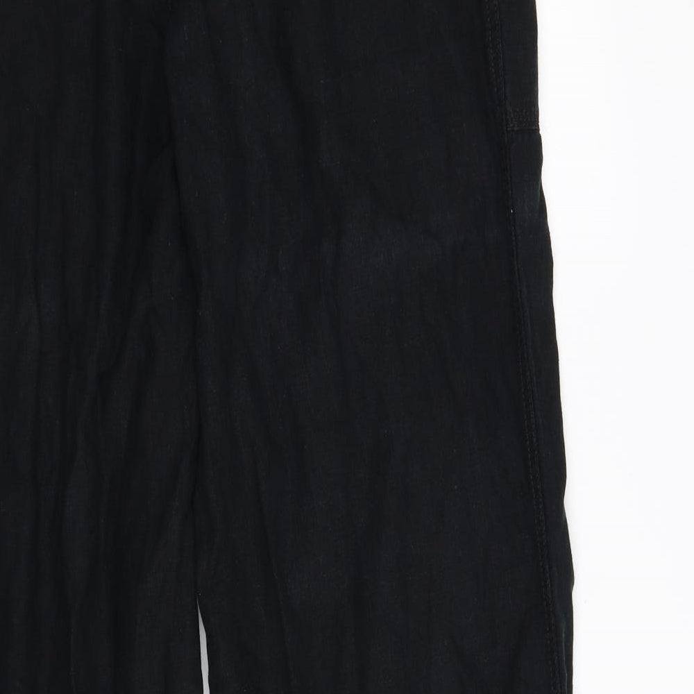 NEXT Womens Black Sweatpants Trousers Size 14 L28 in