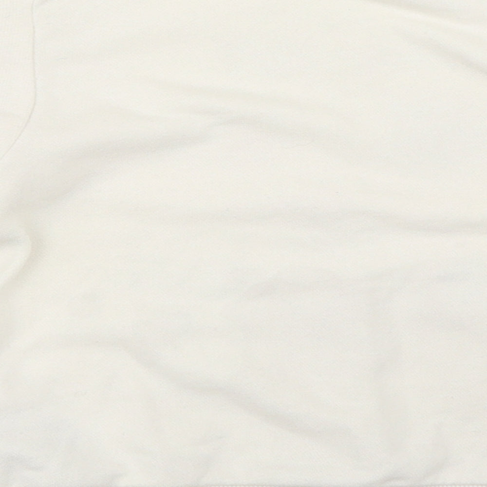 H&M Girls Ivory Pullover Sweatshirt Size 4-5 Years