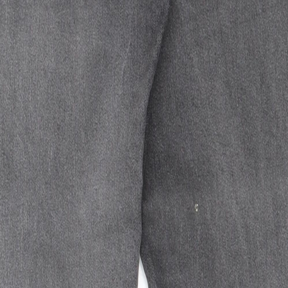 Preworn Womens Grey Trousers Size 12 L27 in