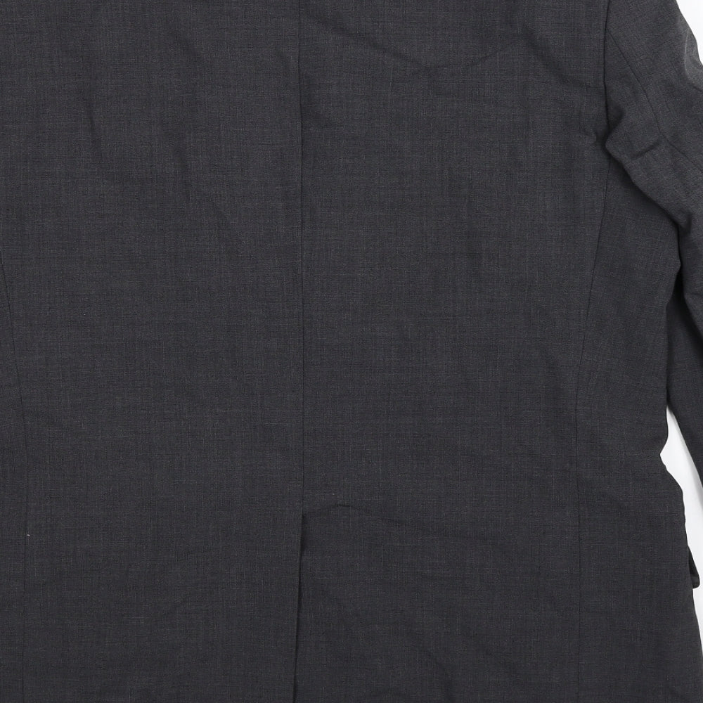 Marks and Spencer Mens Grey Jacket Suit Jacket Size 40