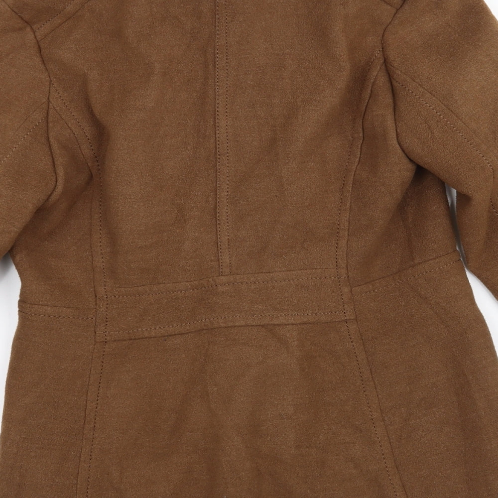 H&M Womens Blue Jacket Coat Size 10