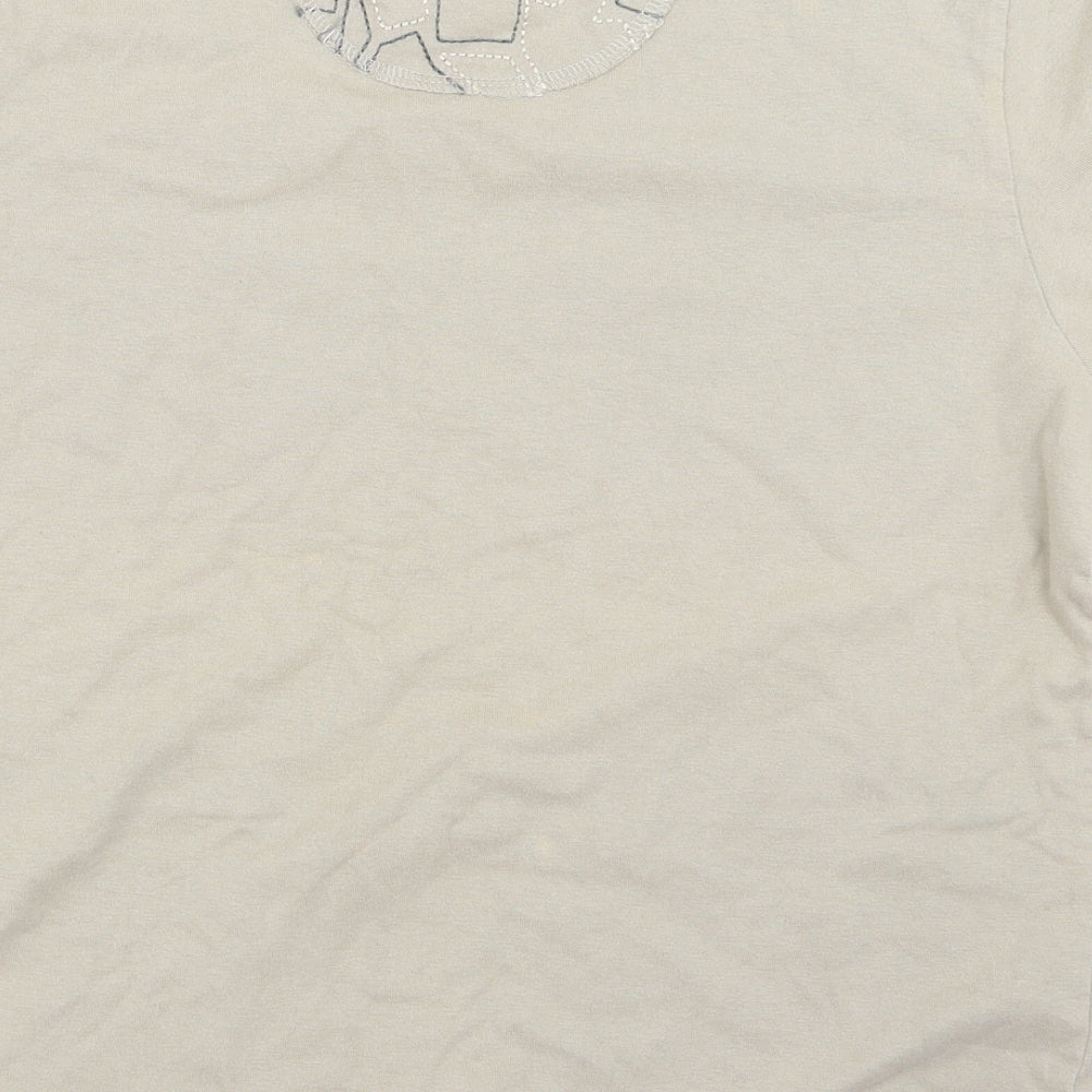 George Boys Beige Pullover T-Shirt Size 11-12 Years